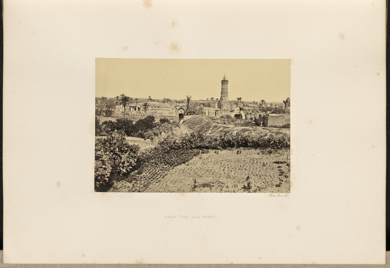 Gaza (Die Altstadt) von Francis Frith
