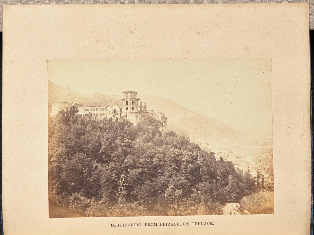Heidelberg, von Elizabeths Terrasse von Francis Frith