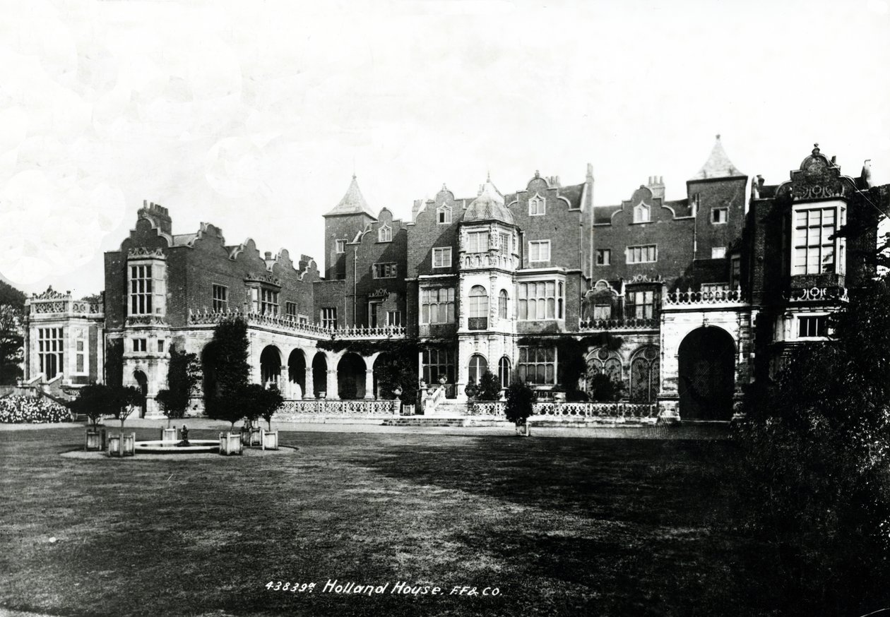 Holland House, ca. 1890er von Francis Frith