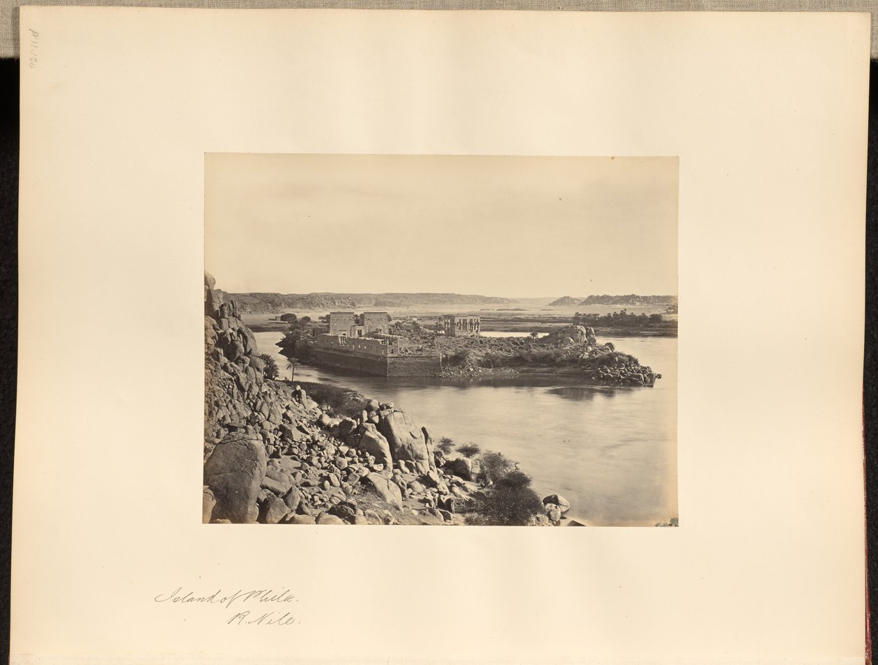 Insel von Philae, Nil von Francis Frith