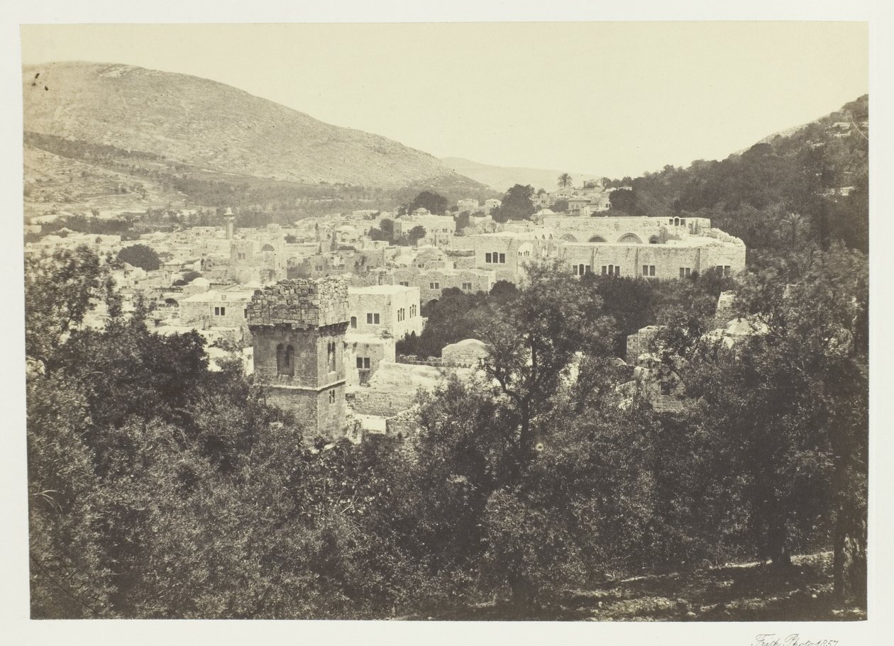 Nablus, Das Antike Sichem von Francis Frith