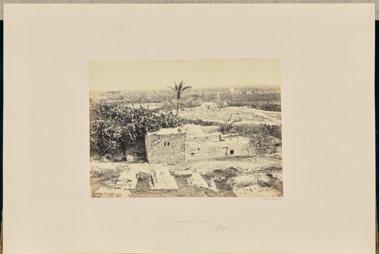 Samsons Tor, Gaza von Francis Frith