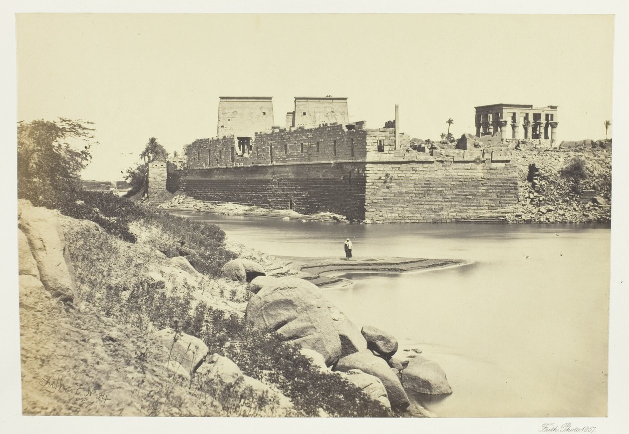 Südende der Insel Philä von Francis Frith