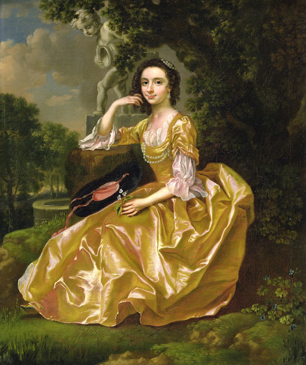 Mrs. Mary Chauncey, 1748 von Francis Hayman