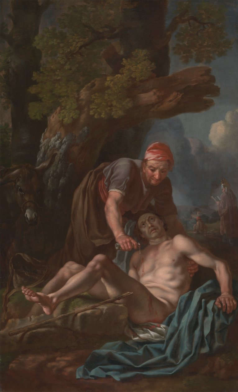 Der barmherzige Samariter von Francis Hayman