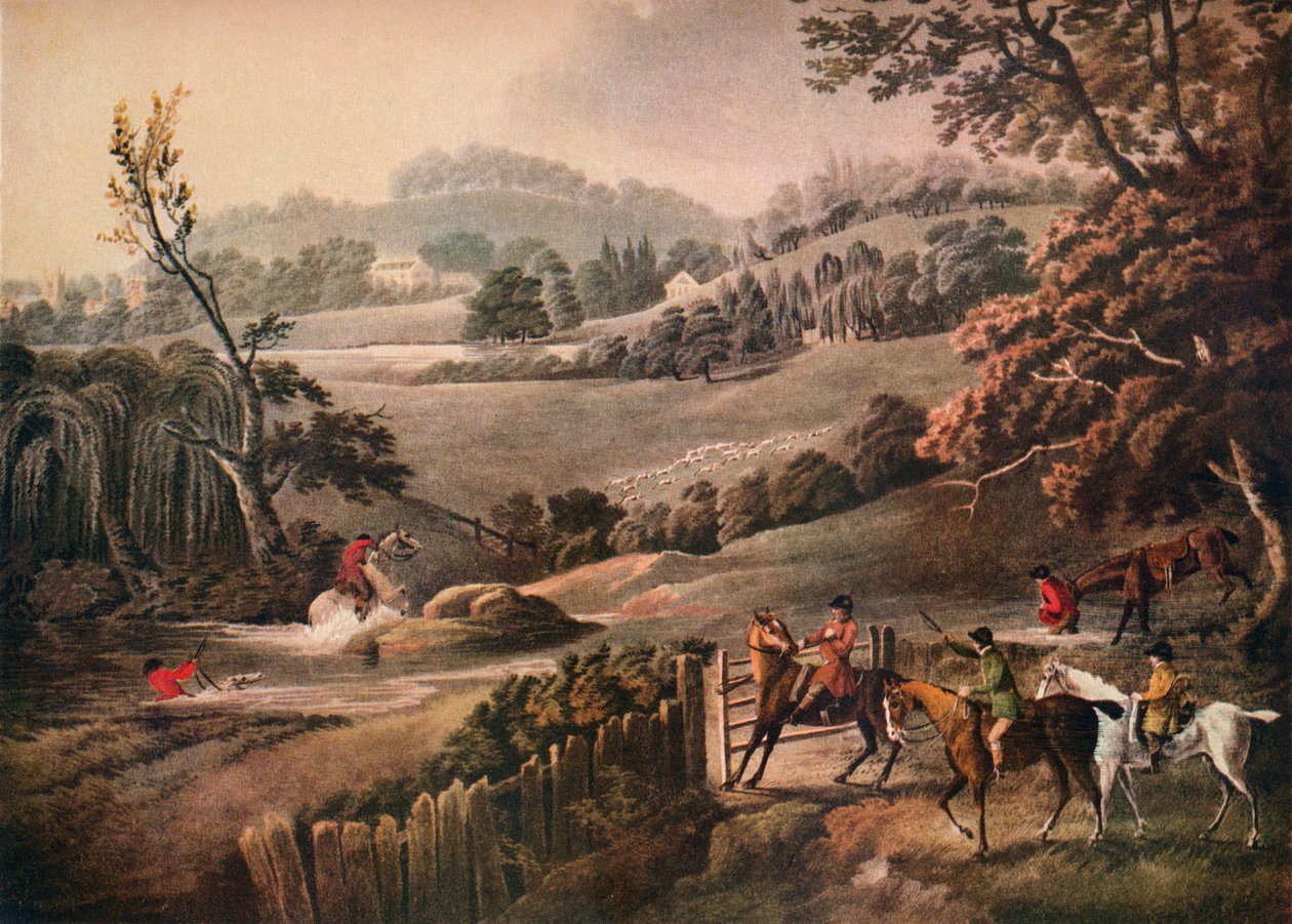 Der Bilsden Billesdon Coplow Tag, 18. Jahrhundert von Francis Jukes