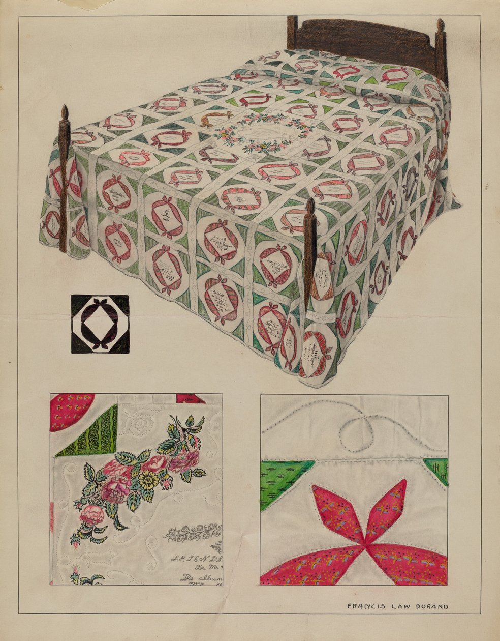 Quilt von Francis Law Durand