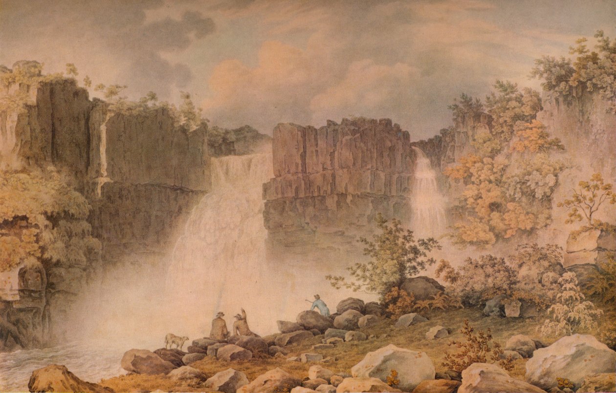 High Force, Teesdale, ca. 1807 von Francis Nicholson