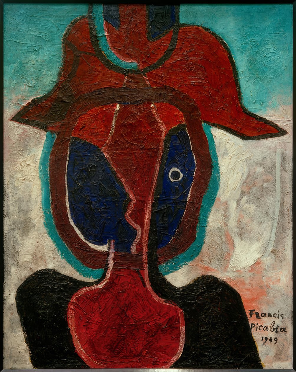 Eine dunkle Gestalt von Francis Picabia