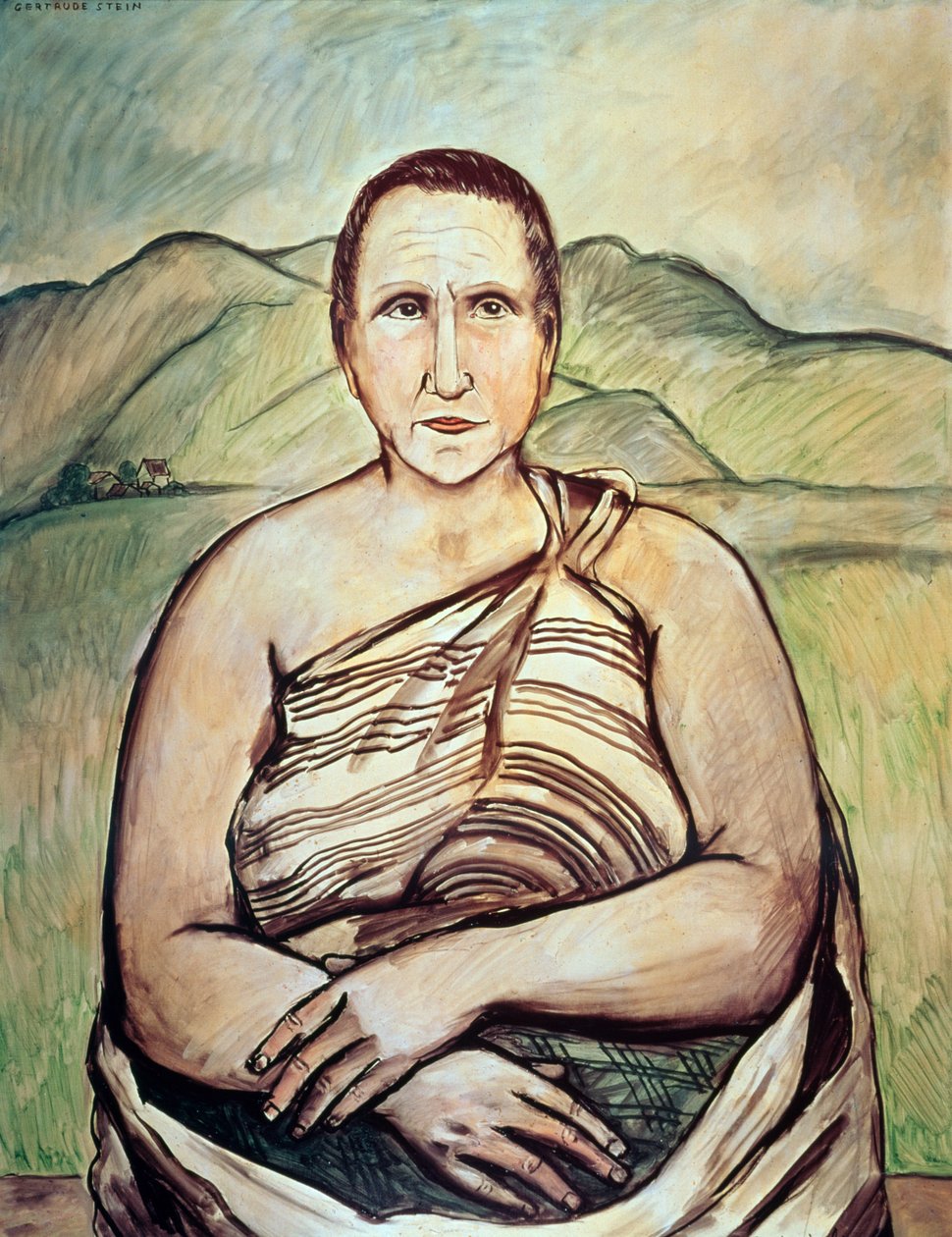 Gertrude Stein (1874-1946) von Francis Picabia
