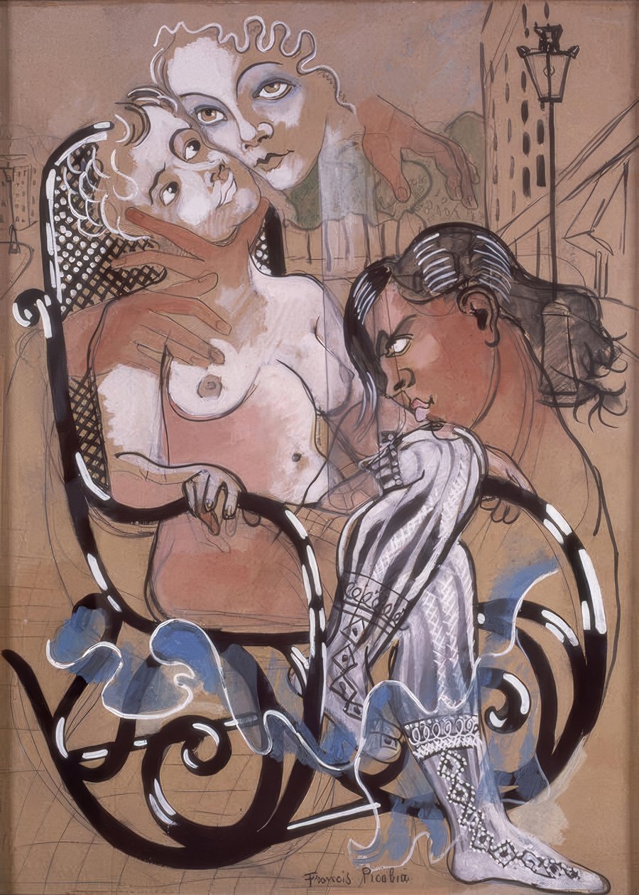 Schaukelstuhl von Francis Picabia