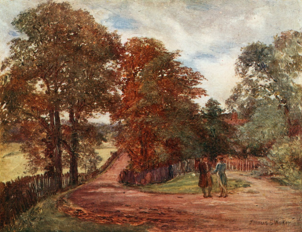 Milfield Lane, Highgate von Francis S. Walker