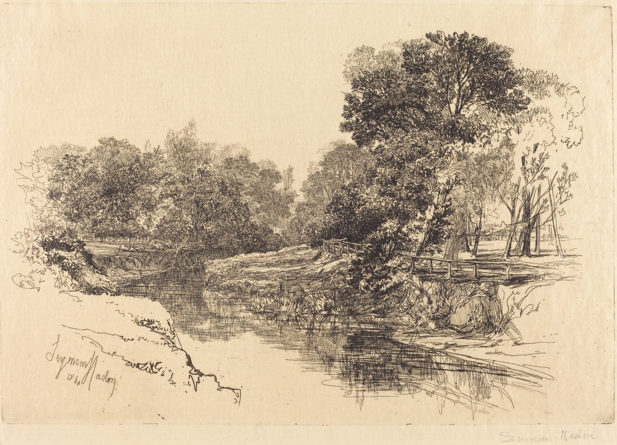 Ein Fluss in Irland von Francis Seymour Haden