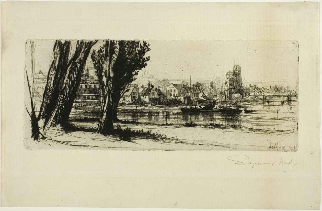 Fulham von Francis Seymour Haden