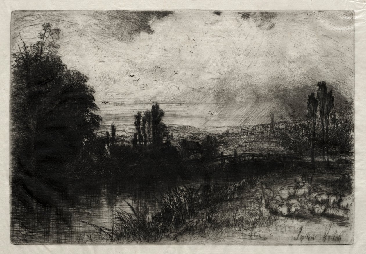 Am Test von Francis Seymour Haden