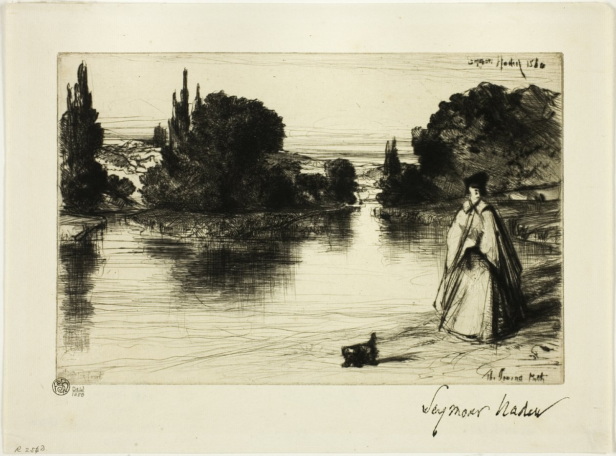 Der Treidelpfad von Francis Seymour Haden