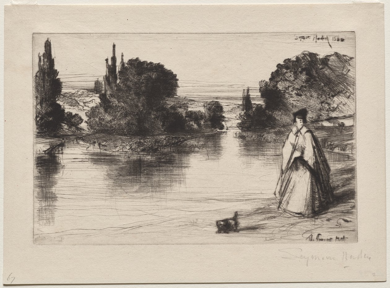 Schlepppfad von Francis Seymour Haden