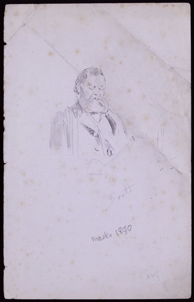 Porträt von John Brett von Francis Wilfred Lawson
