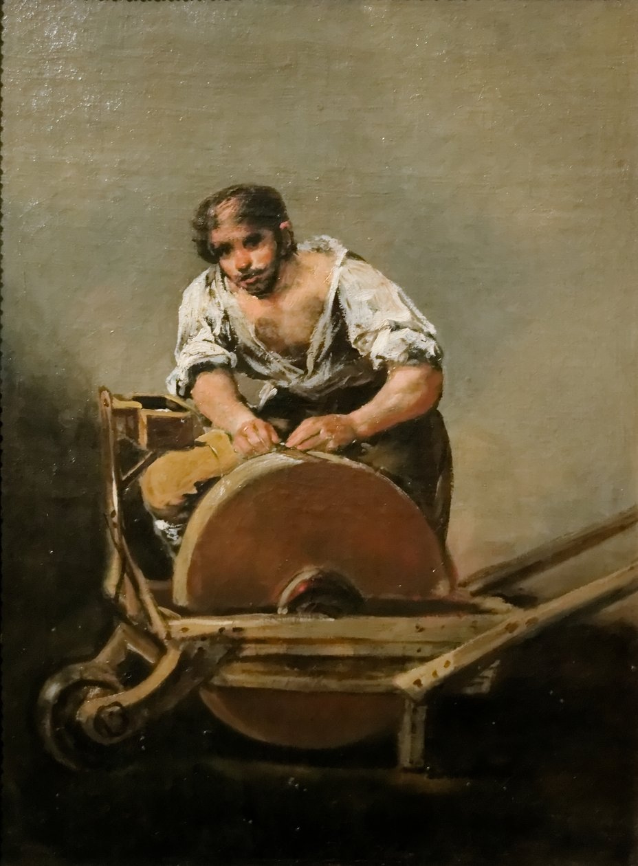 Schleifstein von Francisco de Goya
