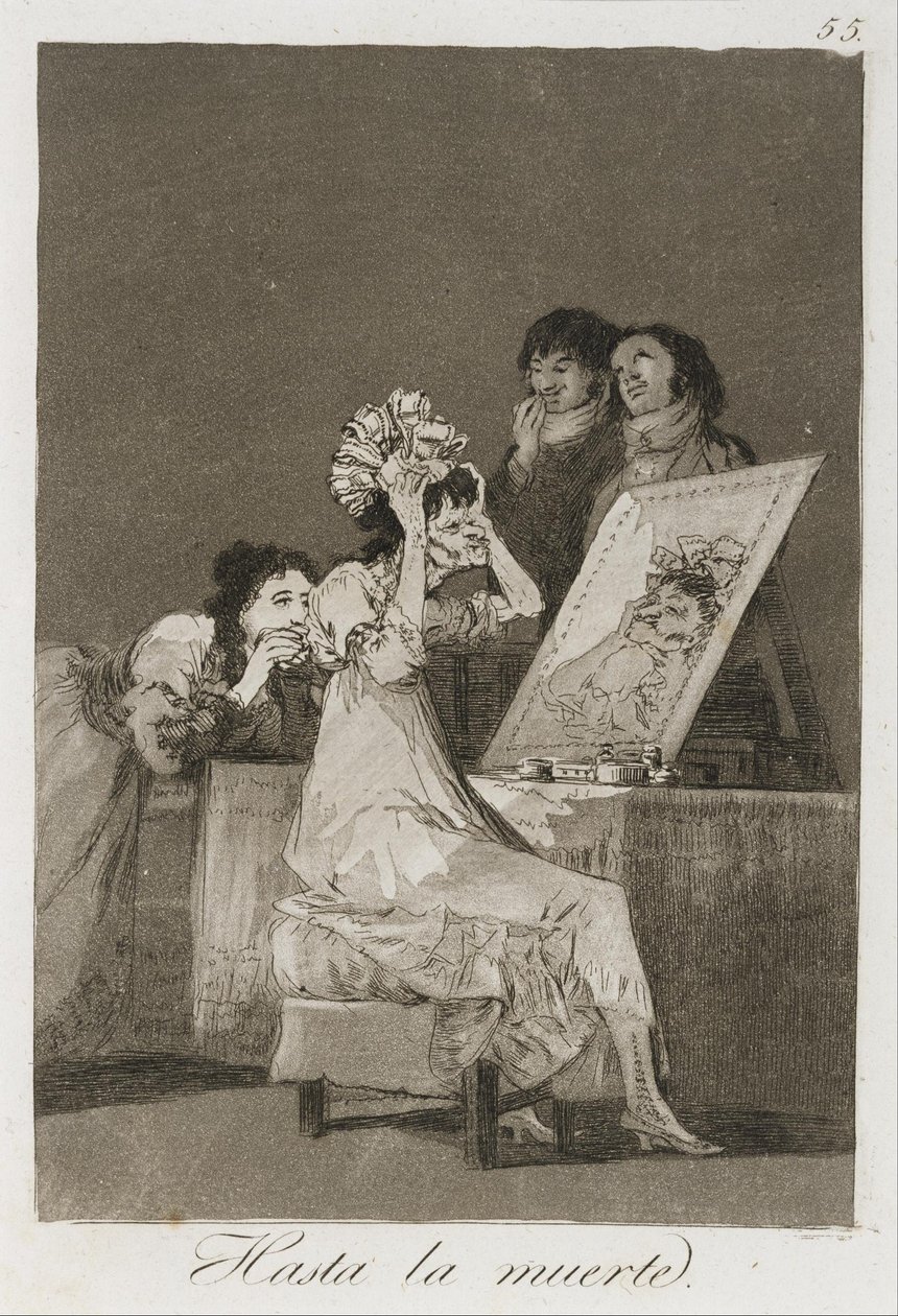 Bis zum Tod von Francisco de Goya
