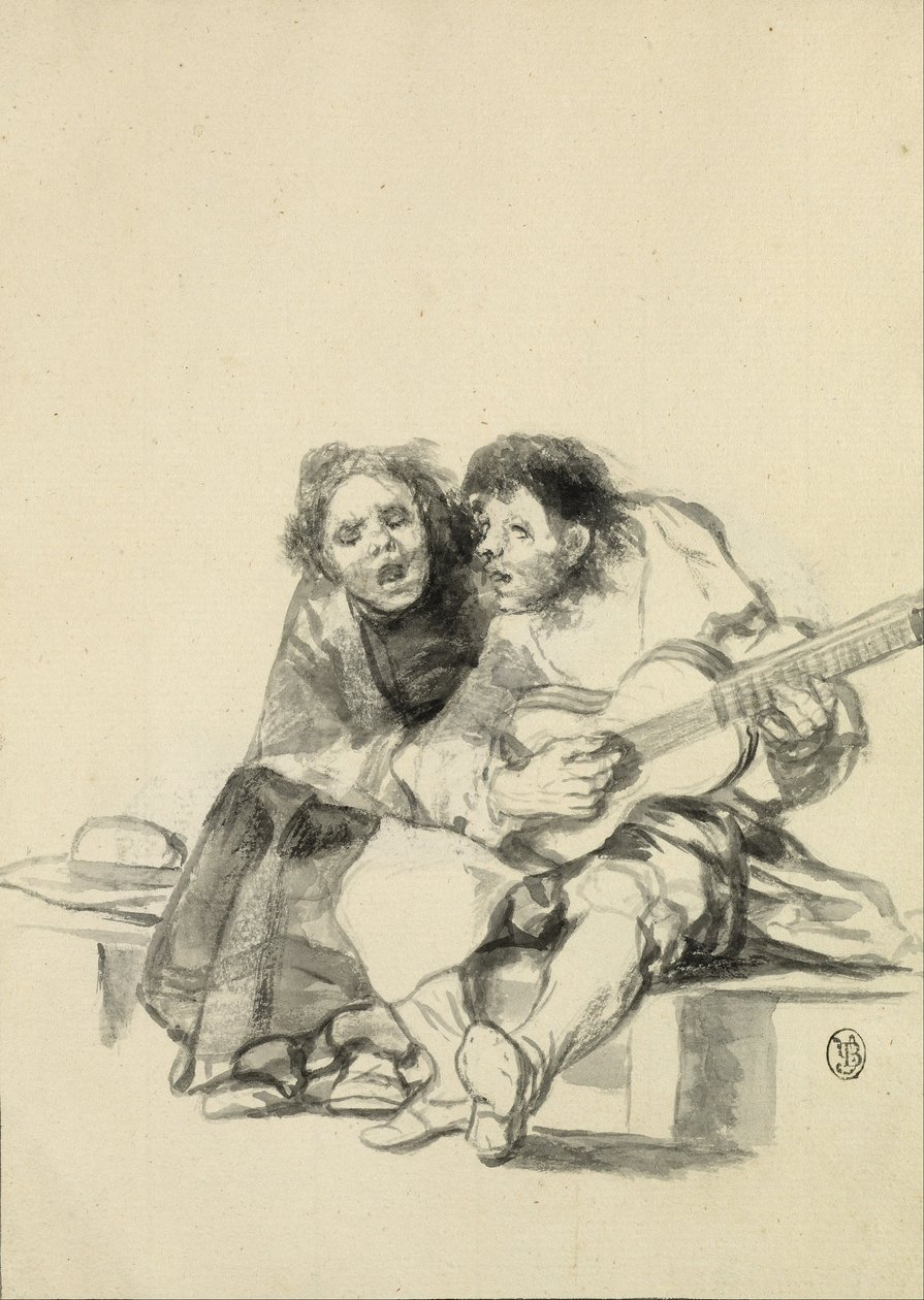 Muy accordes (Sie sind sehr im Einklang) von Francisco de Goya