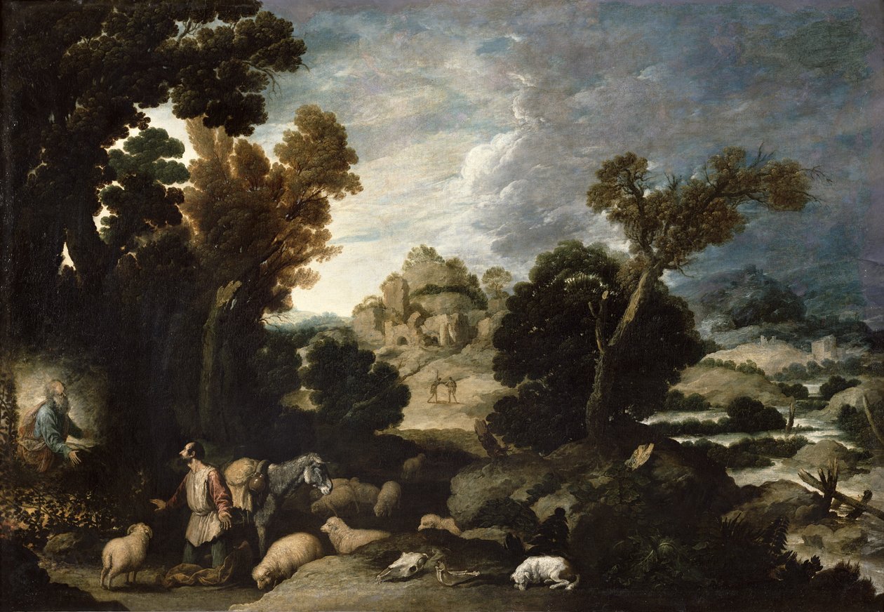 Der brennende Busch, ca. 1635 von Francisco Collantes