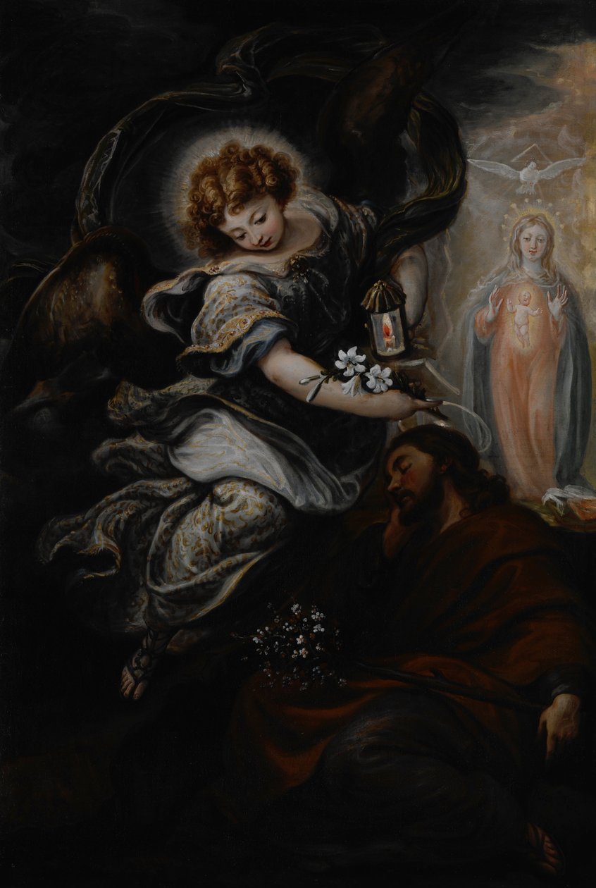 Der Traum des heiligen Joseph von Francisco Rizi