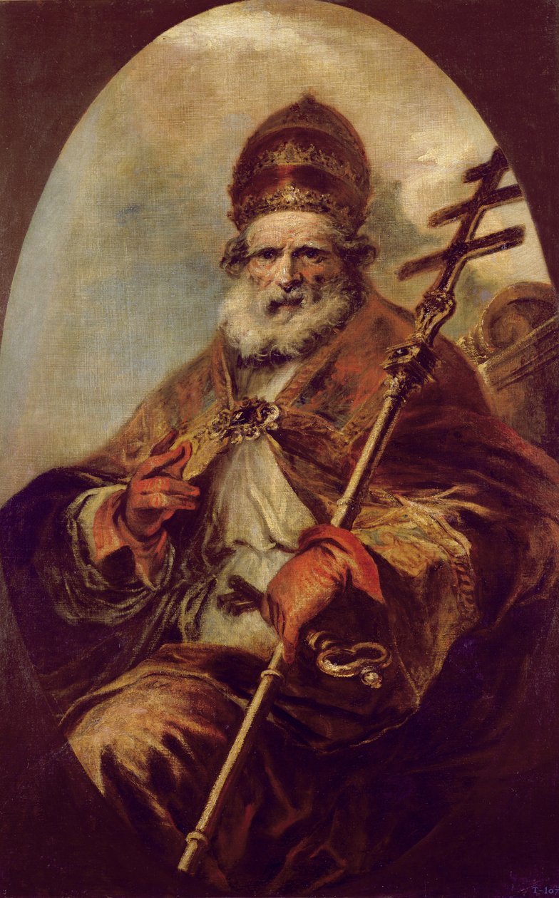 Papst Leo I. von Francisco Herrera