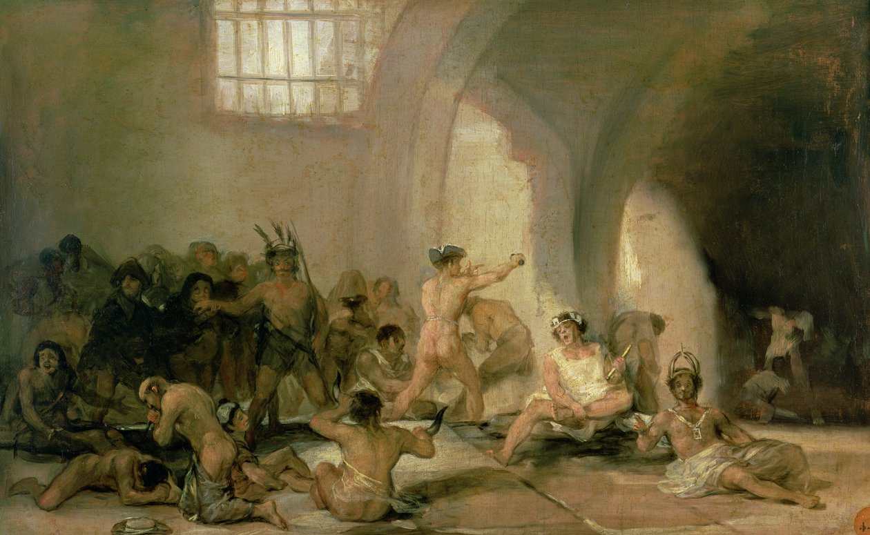Das Irrenhaus von Francisco de Goya