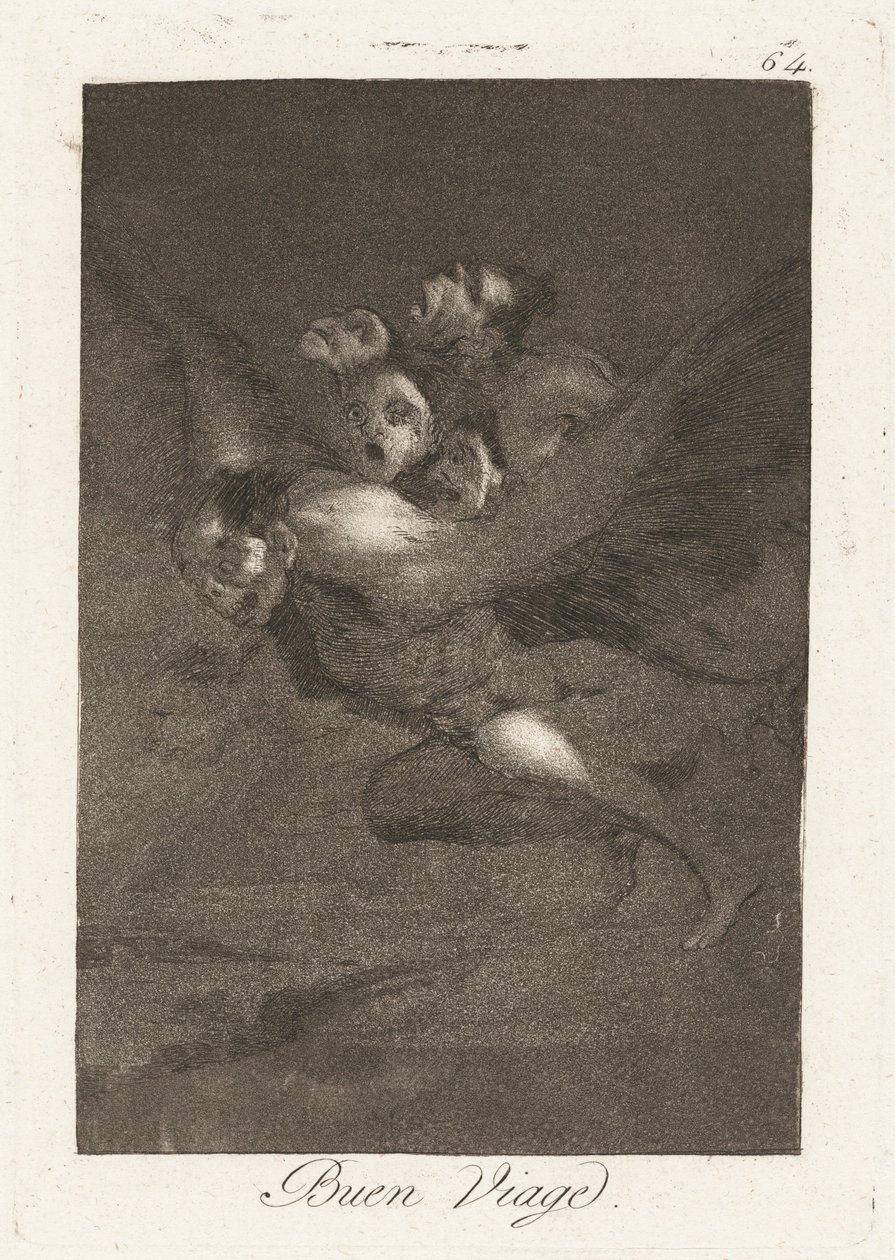 Gute Reise von Francisco de Goya