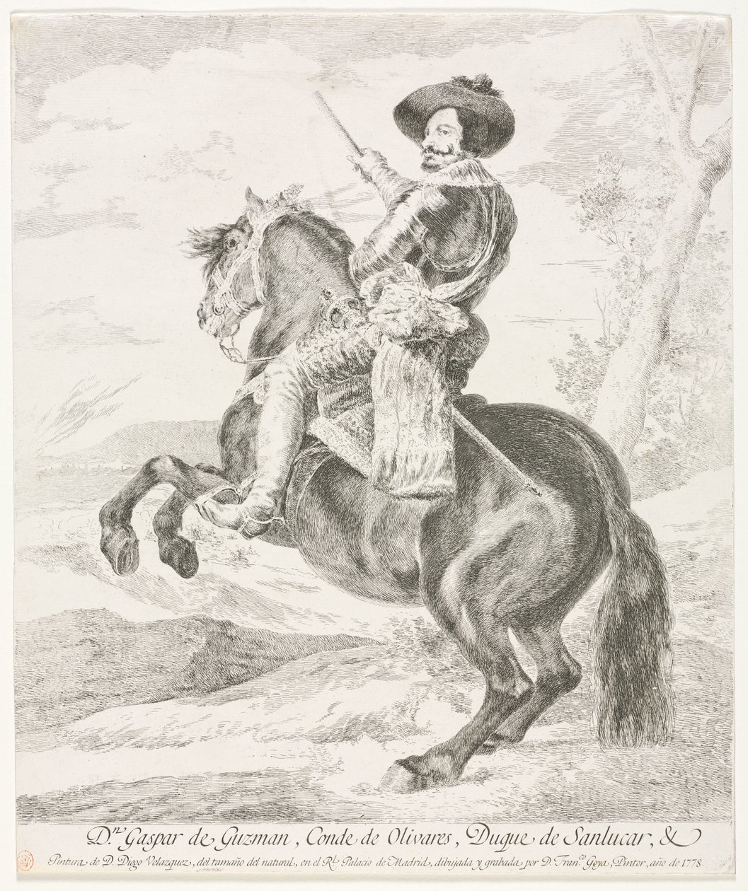 Gaspar de Guzman von Francisco de Goya