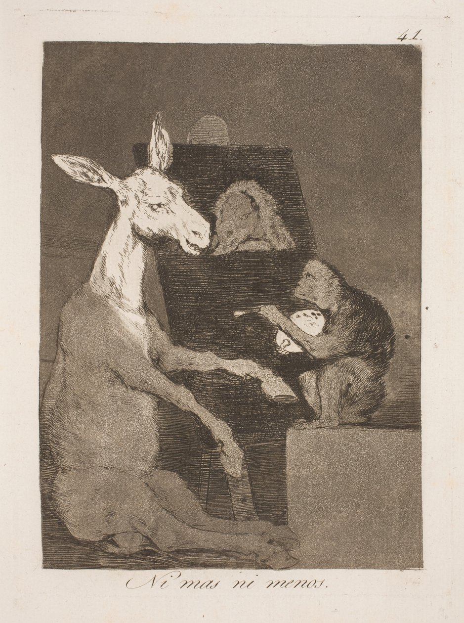 Weder mehr noch weniger von Francisco de Goya