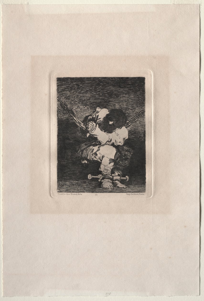 Kleiner Gefangener, 1867 von Francisco de Goya