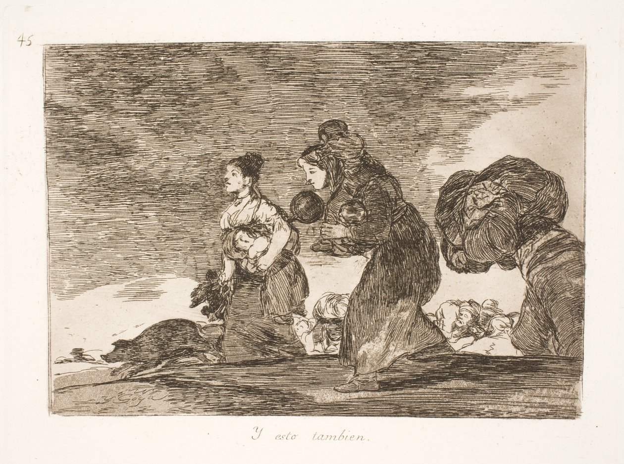 Auch dies (45) von Francisco de Goya