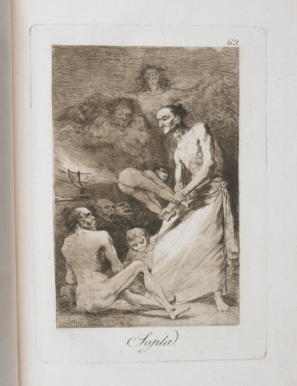 Platte aus Los Caprichos, 1797-1798 von Francisco de Goya