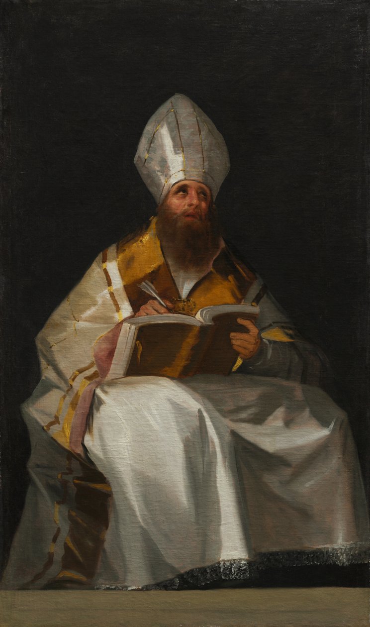 Heiliger Ambrosius von Francisco de Goya