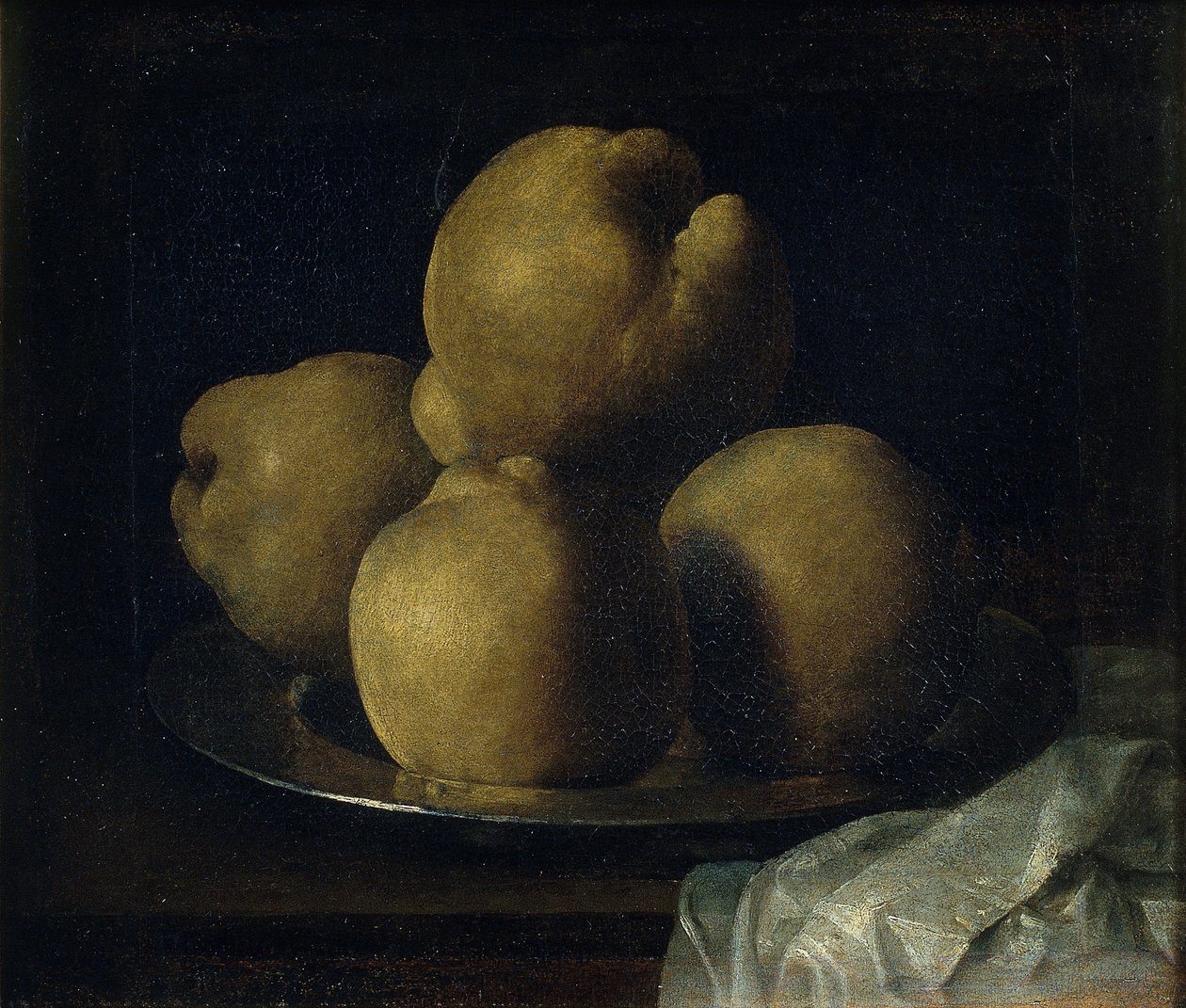 Stillleben mit Quitten von Francisco de Zurbaran