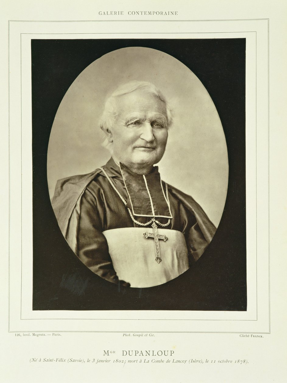 Felix Antoine Philibert Dupanloup (1802-78), aus 