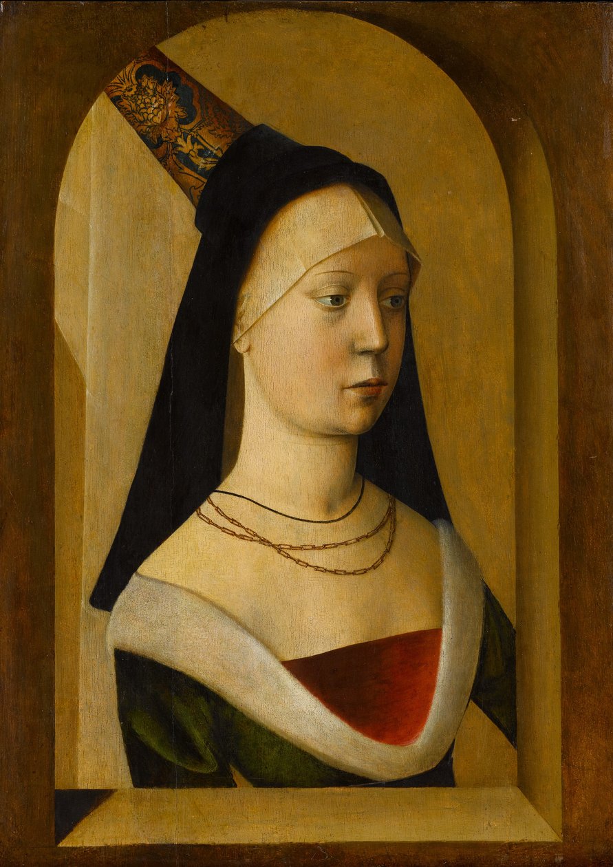 Porträt einer Frau, ca. 1475-80 von Franco Flemish School