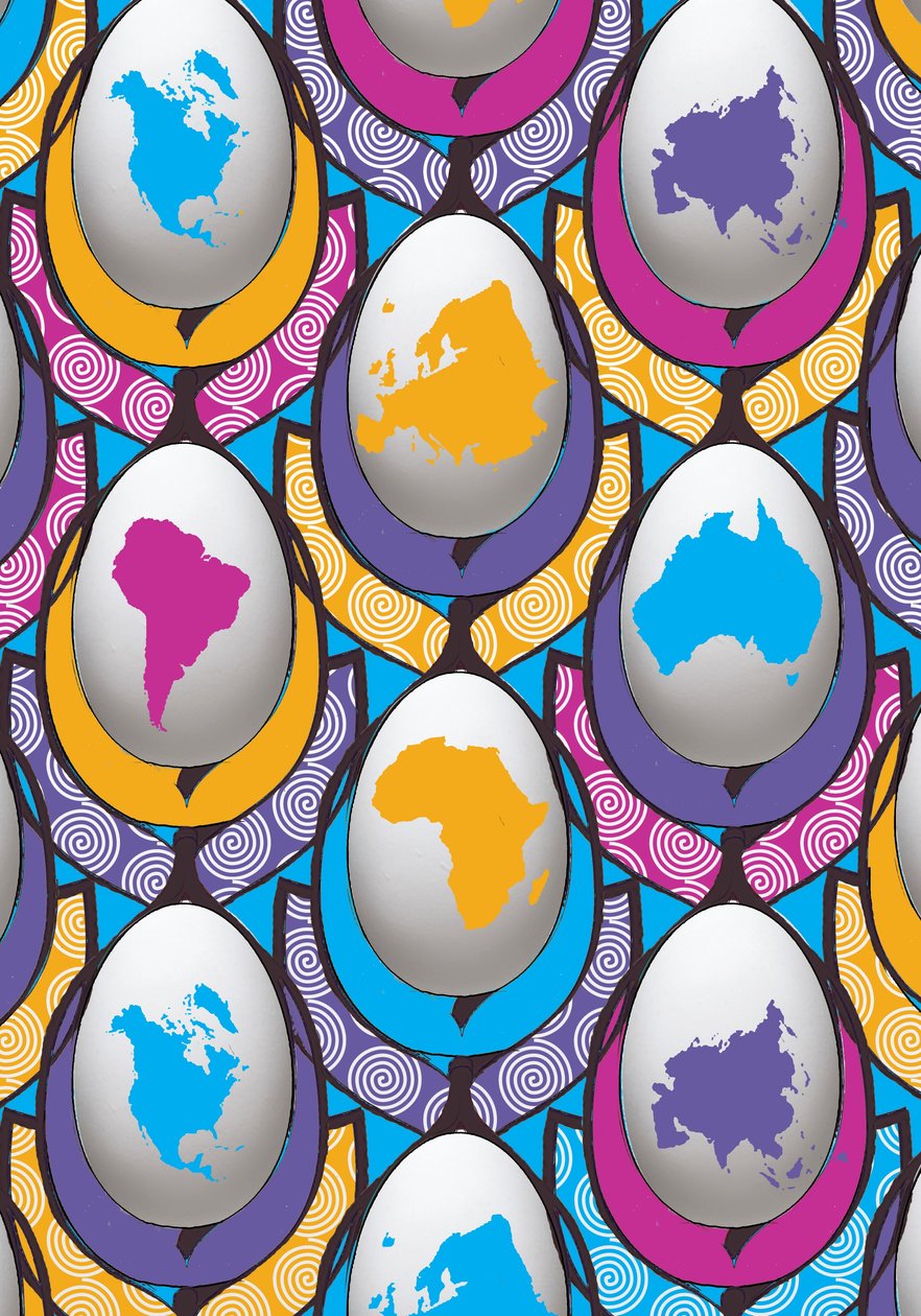 WorldWideEgg, 2015 von Francois Domain