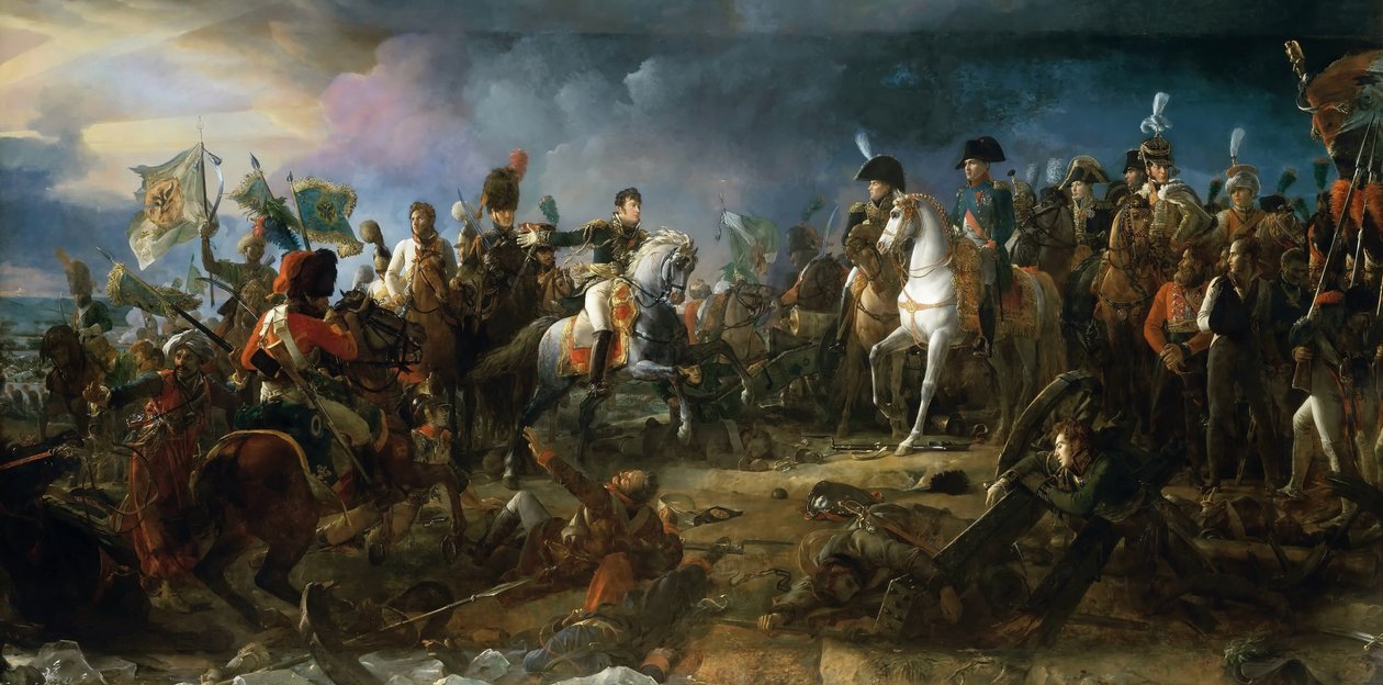 Die Schlacht von Austerlitz von Baron François Pascal Simon Gérard