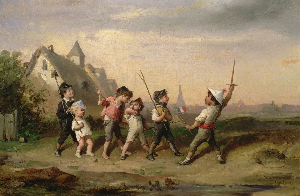 Die neuen Rekruten, 19. Jahrhundert von Francois Louis Lenfant