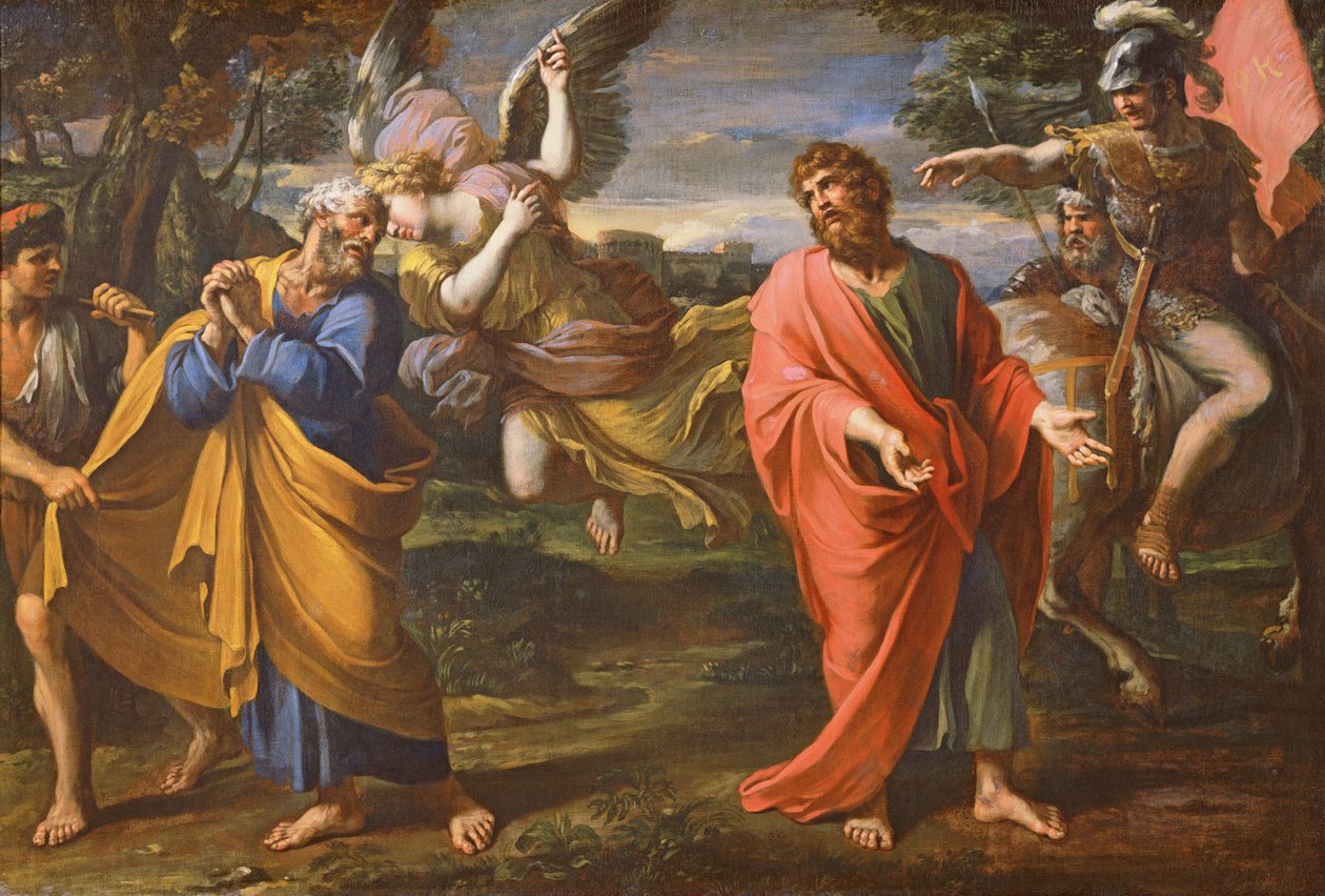 Der Abschied von St. Peter und St. Paul, ca. 1647-50 von Francois Perrier