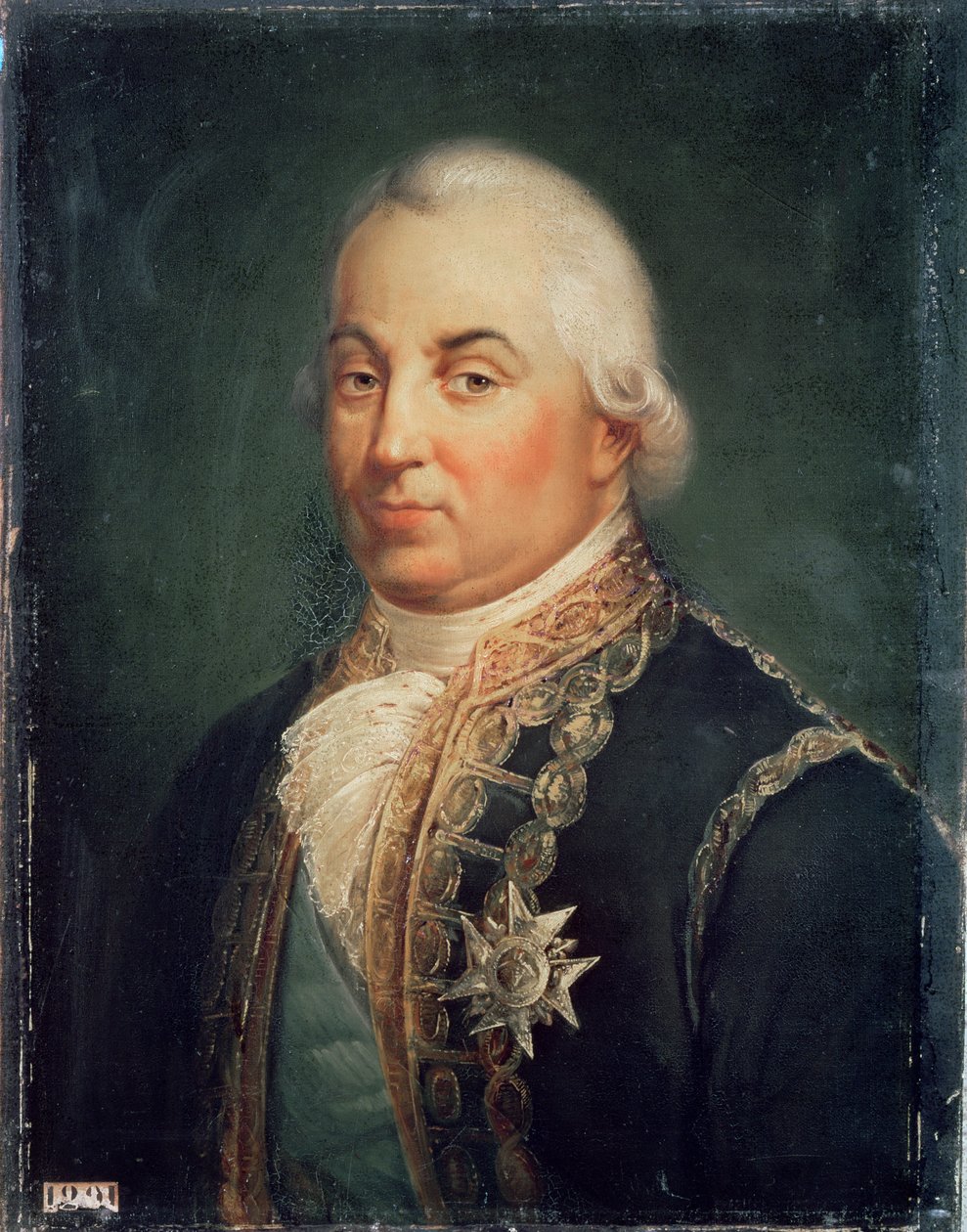 Pierre de Suffren-Saint-Tropez (1729-88) Vizeadmiral von Frankreich, 1835 von Francois Vincent Mathieu Latil