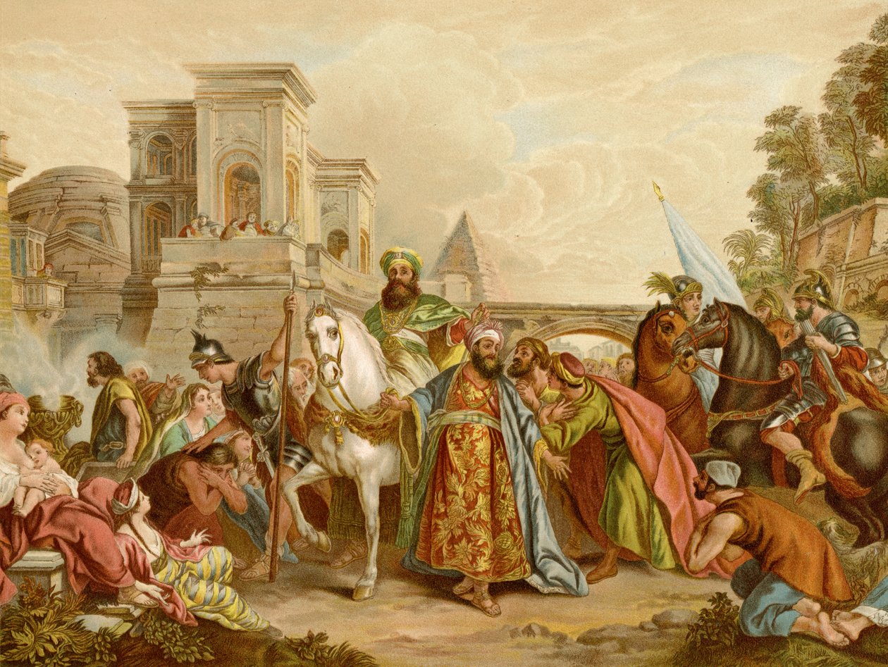 Triumph von Mordechai von Francois de after Troy
