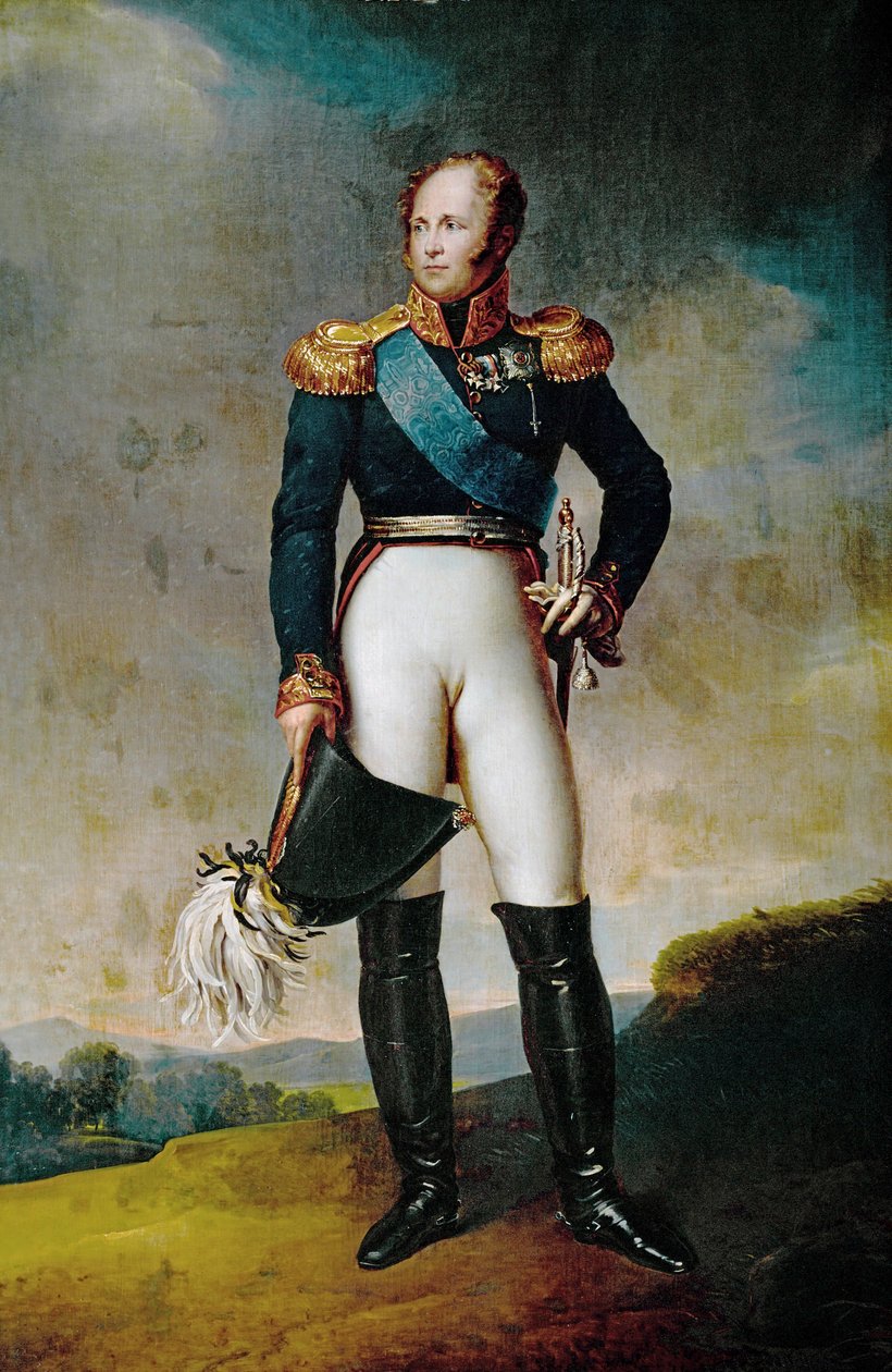 Zar Alexander I von Francois (school of) Gerard