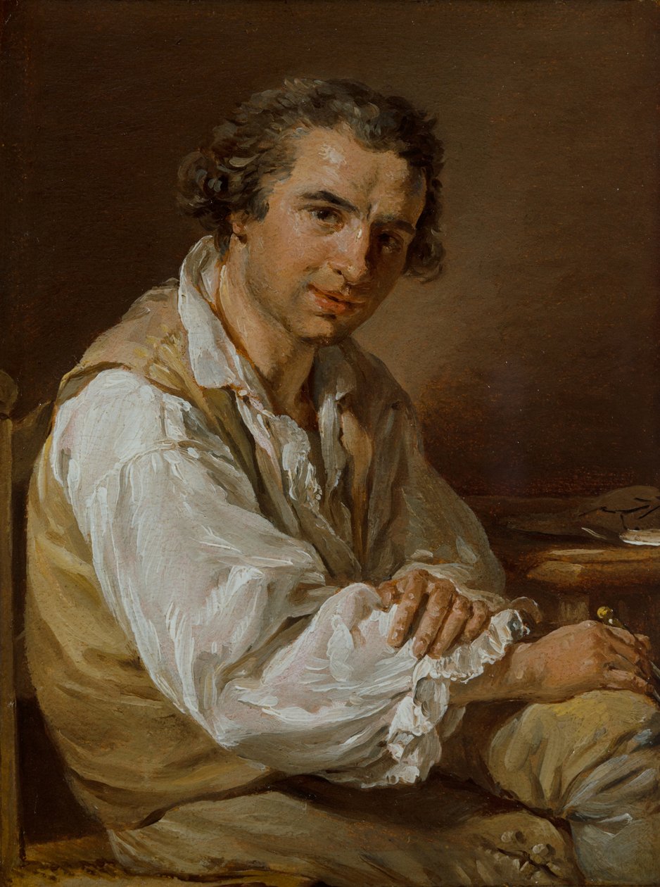 Porträt eines Architekten von François André Vincent