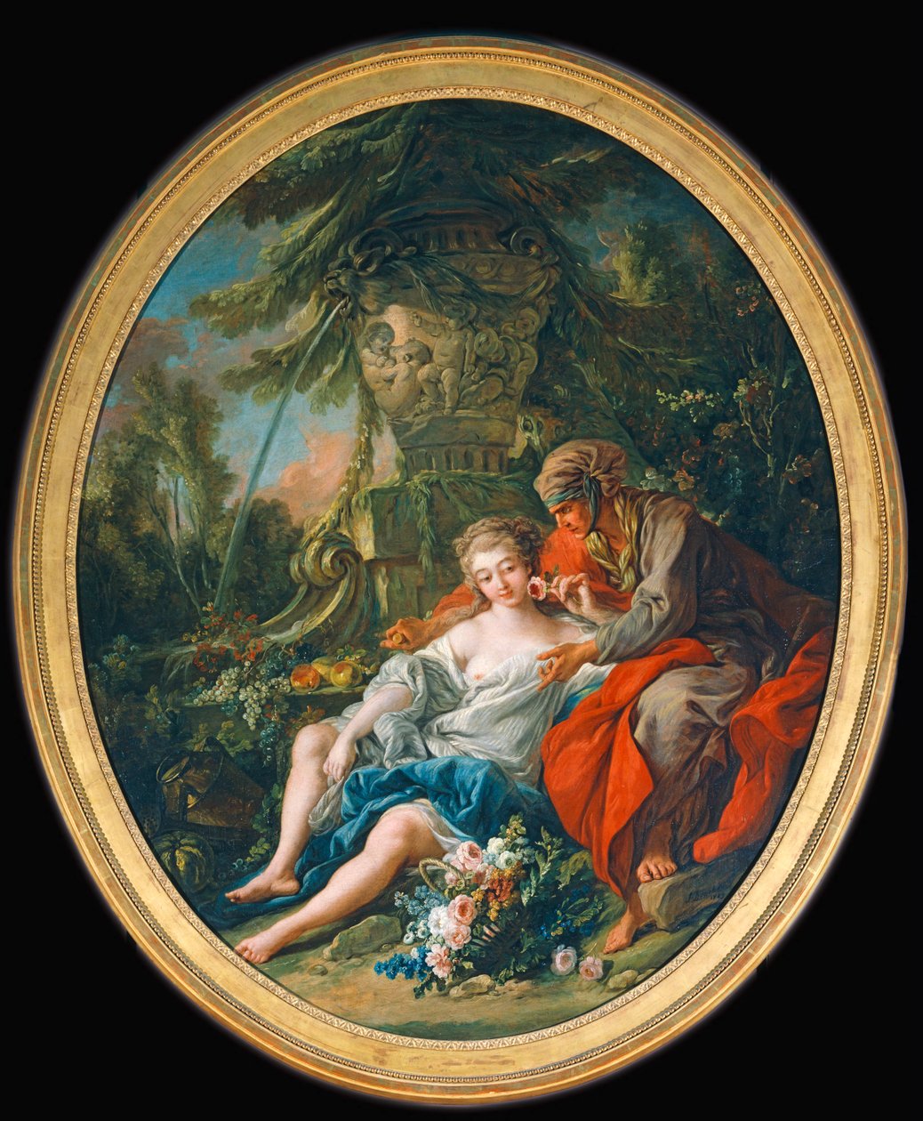 Vertumnus und Pomona von François Boucher