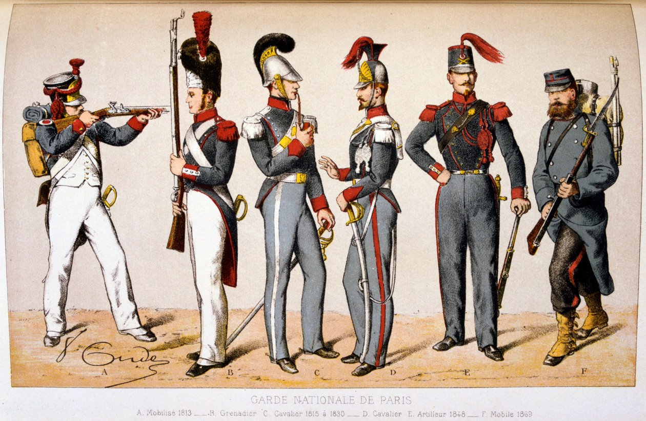 Garde Nationale de Paris von Francois Cudet