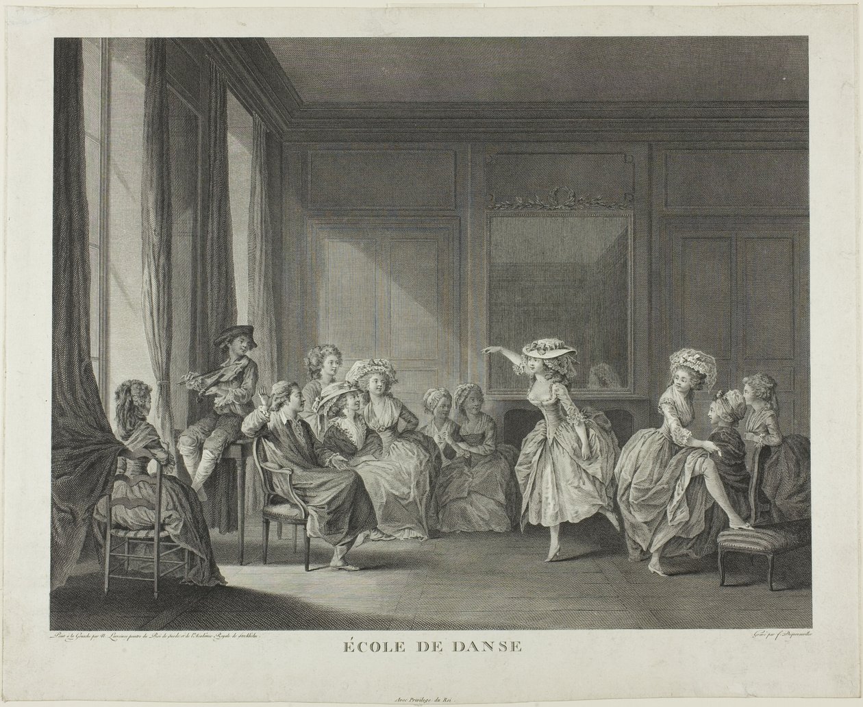 Tanzschule von Francois Dequevauviller